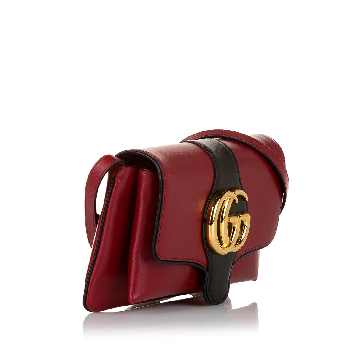 Gucci Small Arli Leather Crossbody Bag (SHG-35194)