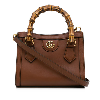 Gucci Small Bamboo Diana Satchel (SHG-JijldX)