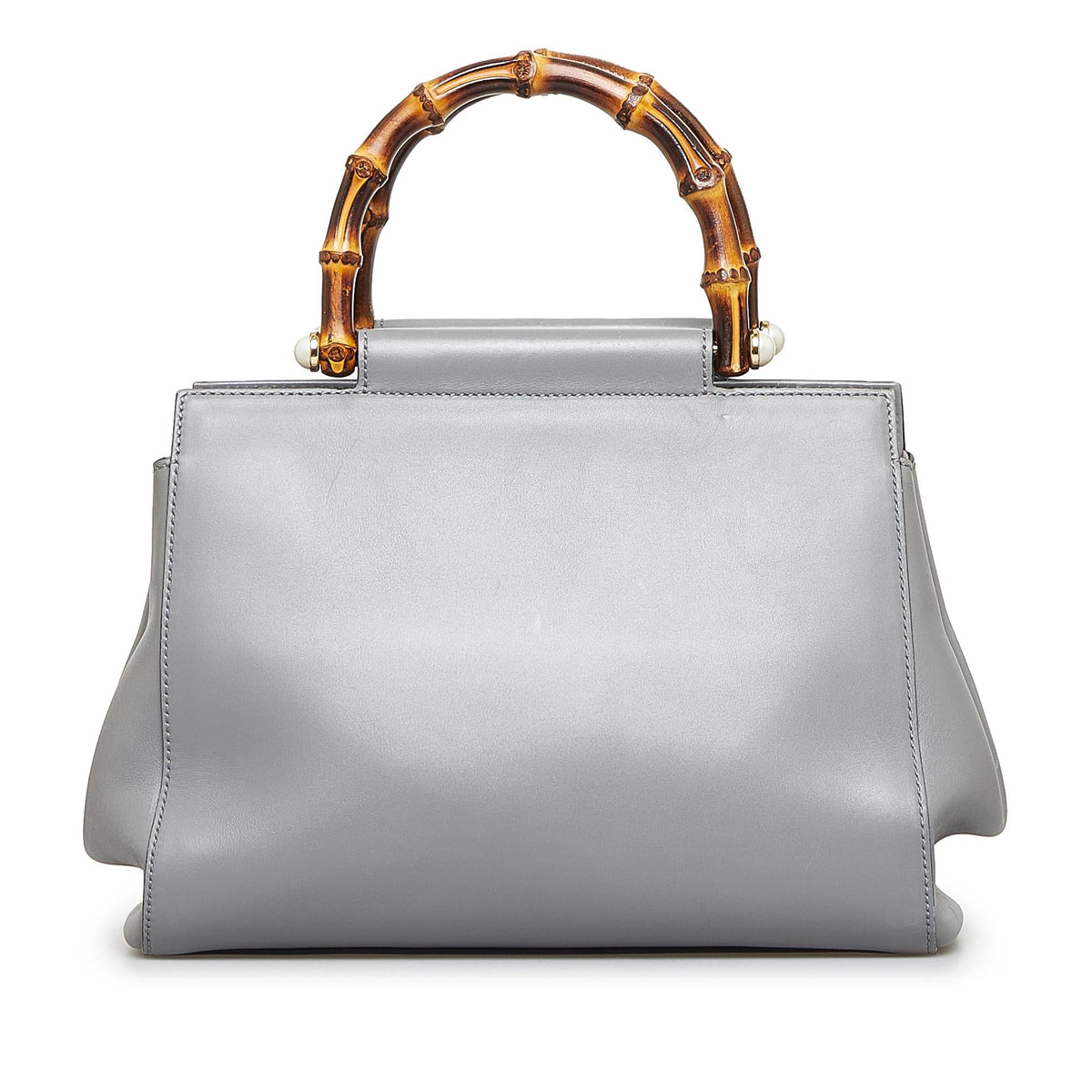Gucci Small Bamboo Nymphaea Satchel (SHG-v3IHLK)