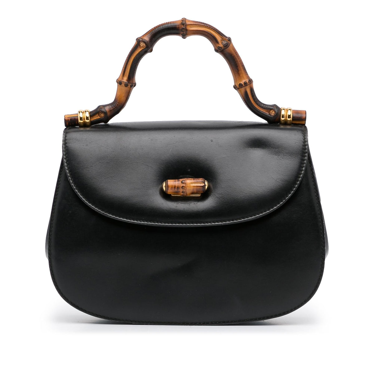Gucci Small Bamboo Top Handle Flap (SHG-Zsc6X0)