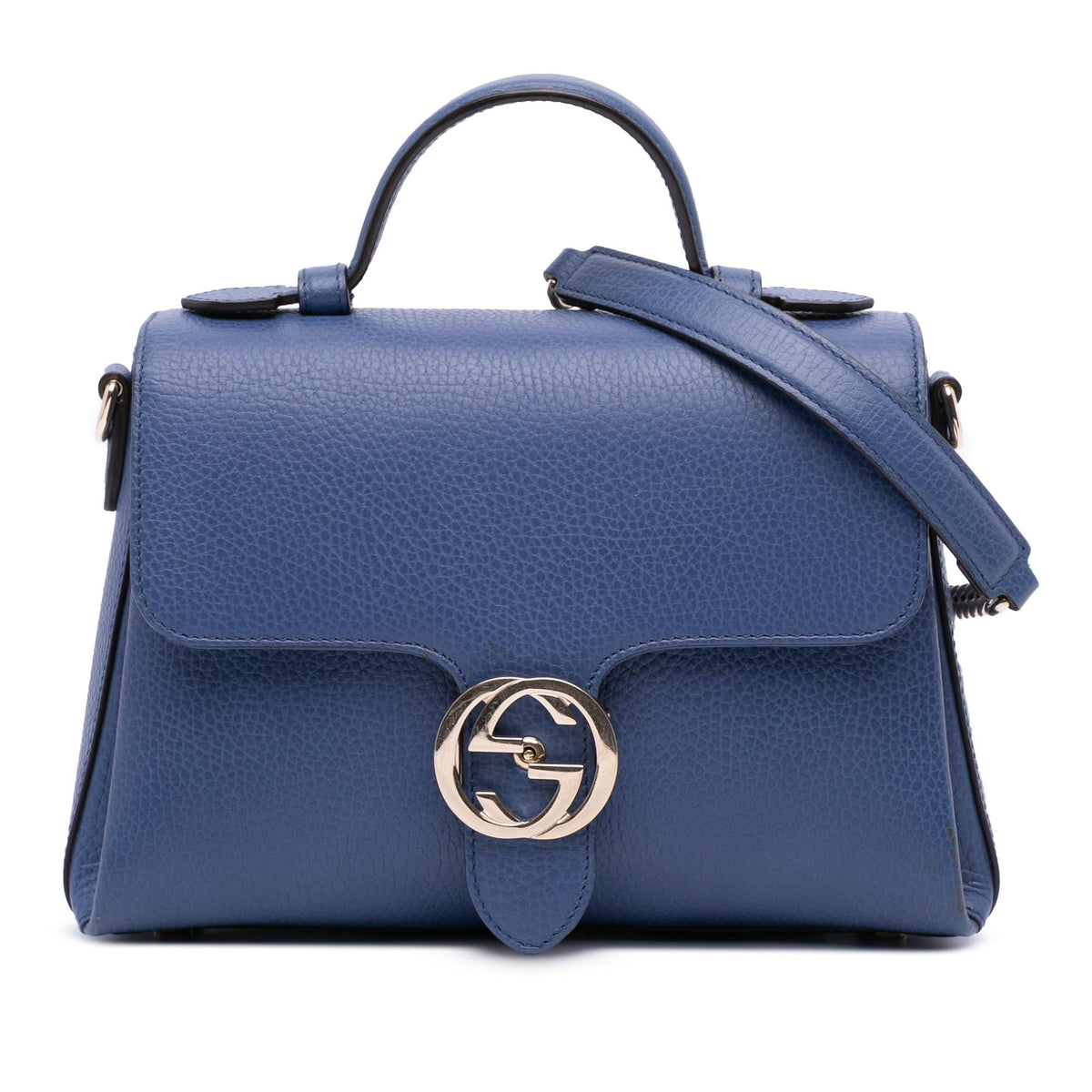 Gucci Small Dollar Calf Interlocking G Satchel