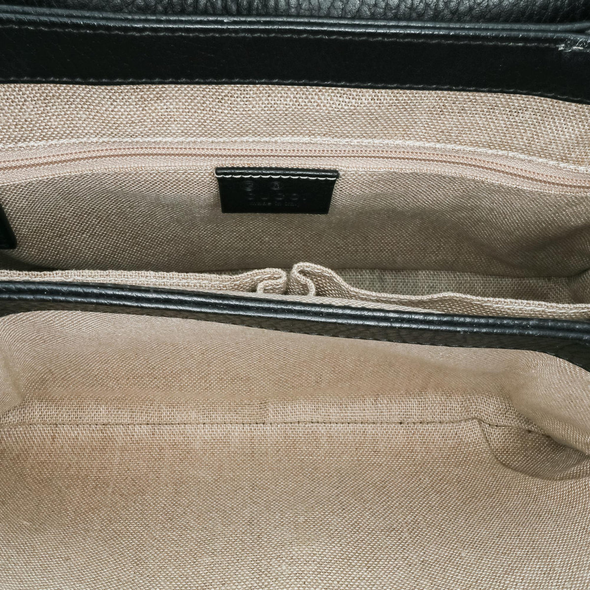 Gucci Small Dollar Calf Interlocking G Satchel