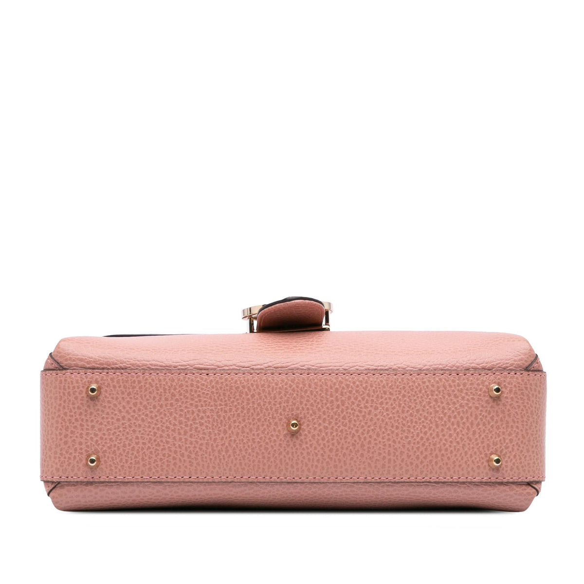 Gucci Small Dollar Leather Interlocking G Satchel