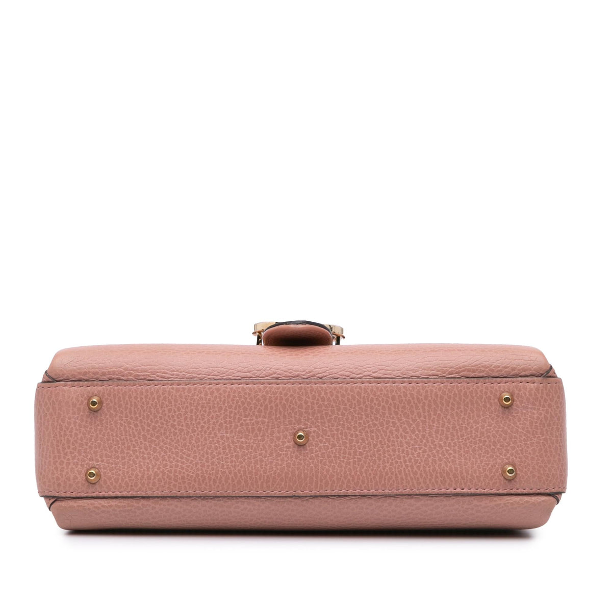 Gucci Small Dollar Leather Interlocking G Satchel