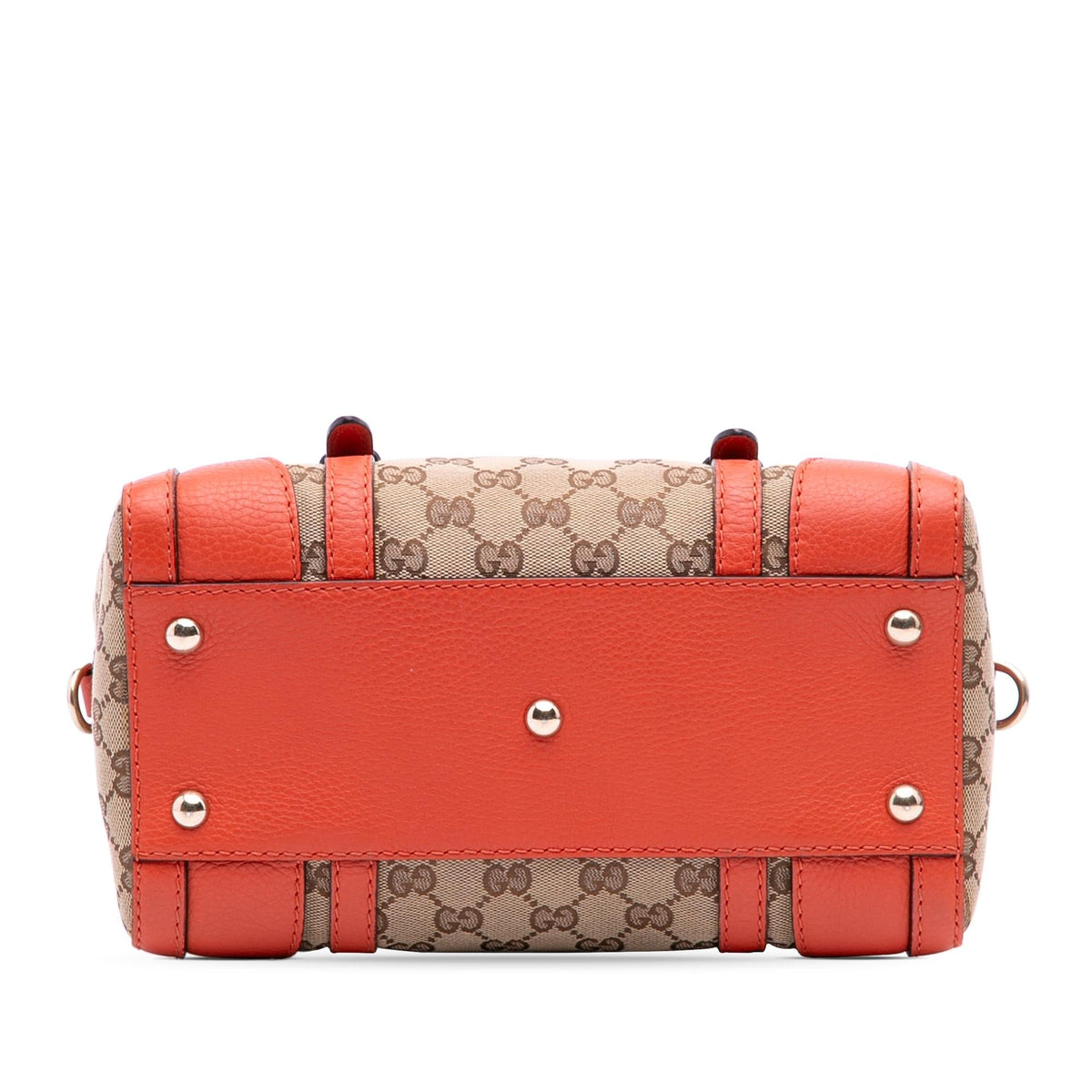 Gucci Small GG Canvas Belted Satchel