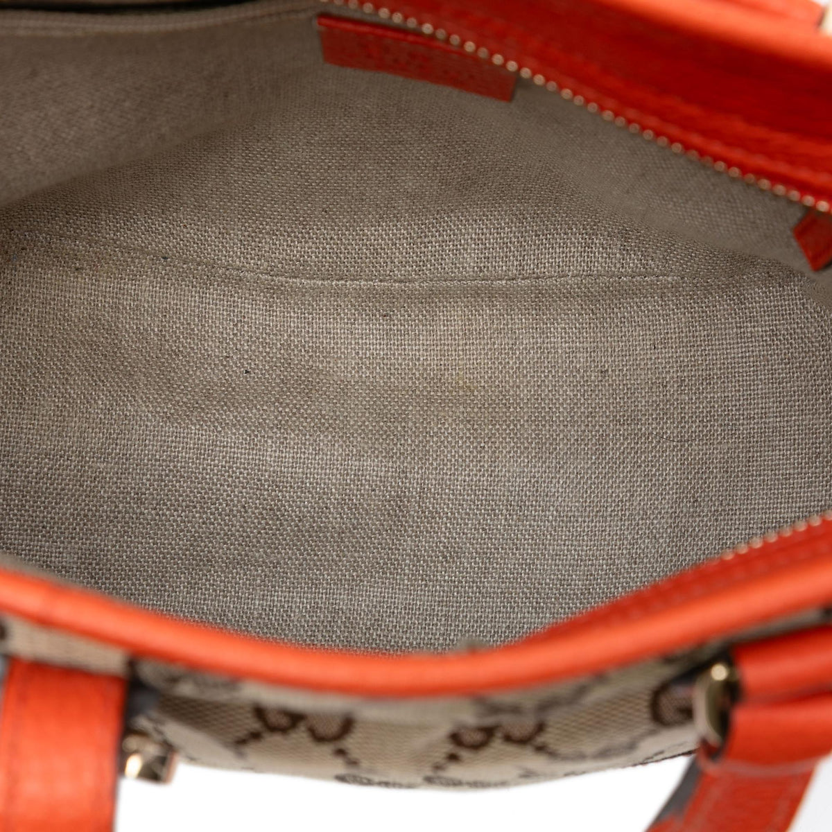 Gucci Small GG Canvas Bree Satchel