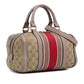 Gucci Small GG Canvas Joy Web Satchel