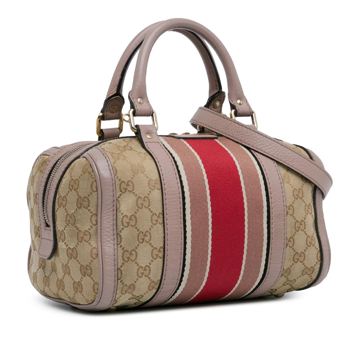 Gucci Small GG Canvas Joy Web Satchel