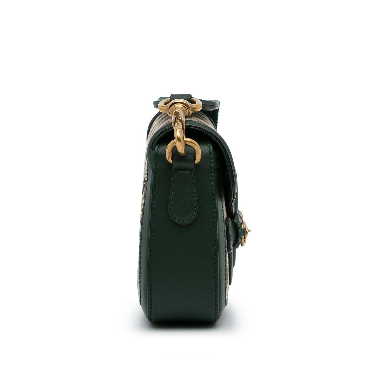 Gucci Small GG Canvas Lady Web Crossbody (SHG-JoFLho)