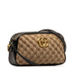 Gucci Small GG Canvas Marmont Matelasse Camera Bag (SHG-8k8jfb)