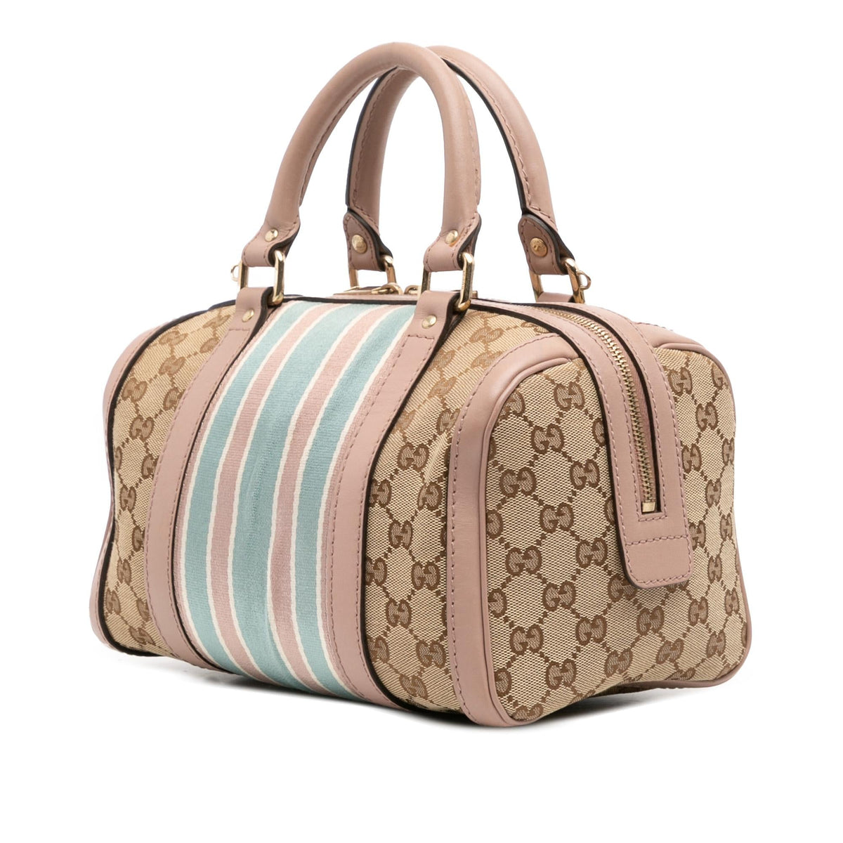 Gucci Small GG Canvas Web Joy Boston Bag
