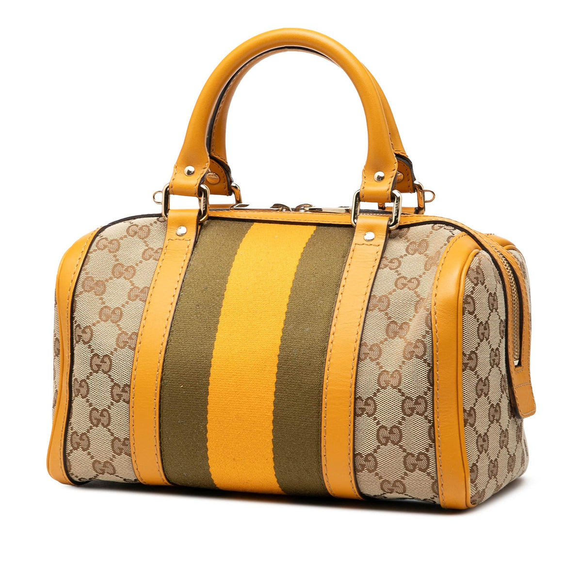 Gucci Small GG Canvas Web Joy Boston Bag