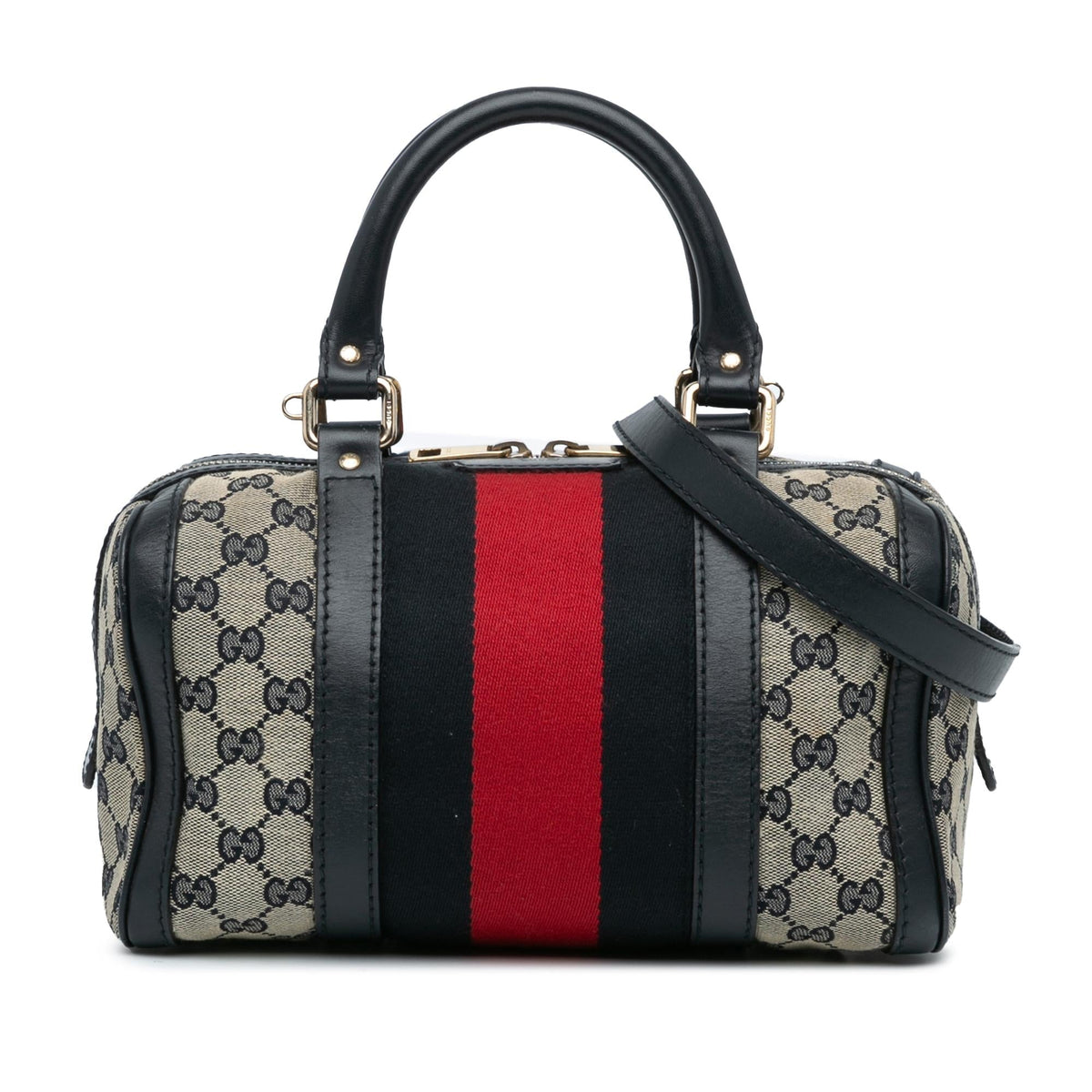 Gucci Small GG Canvas Web Joy Satchel (SHG-a9RrN8)