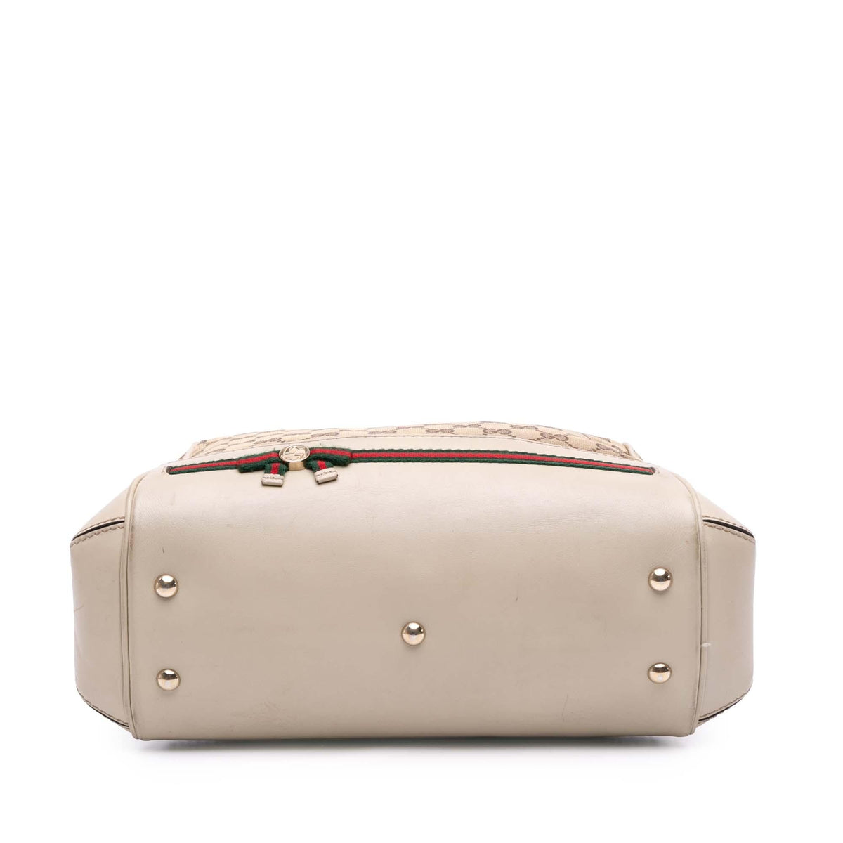 Gucci Small GG Canvas Web Mayfair Satchel