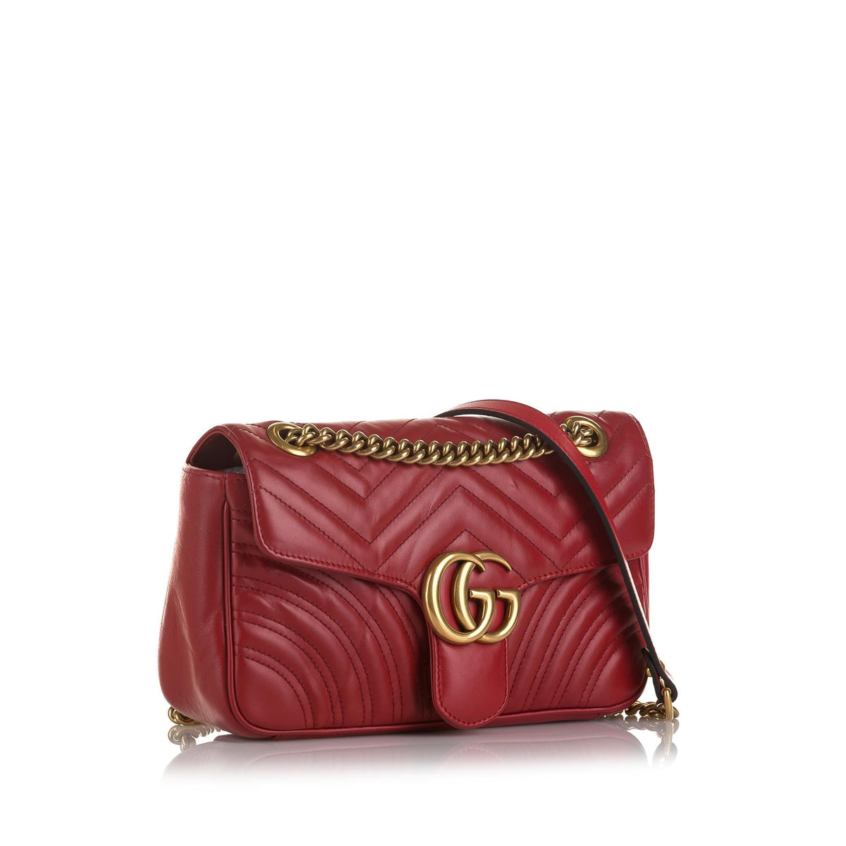 Gucci Small GG Marmont Matelasse Crossbody Bag (SHG-rxx8U8)