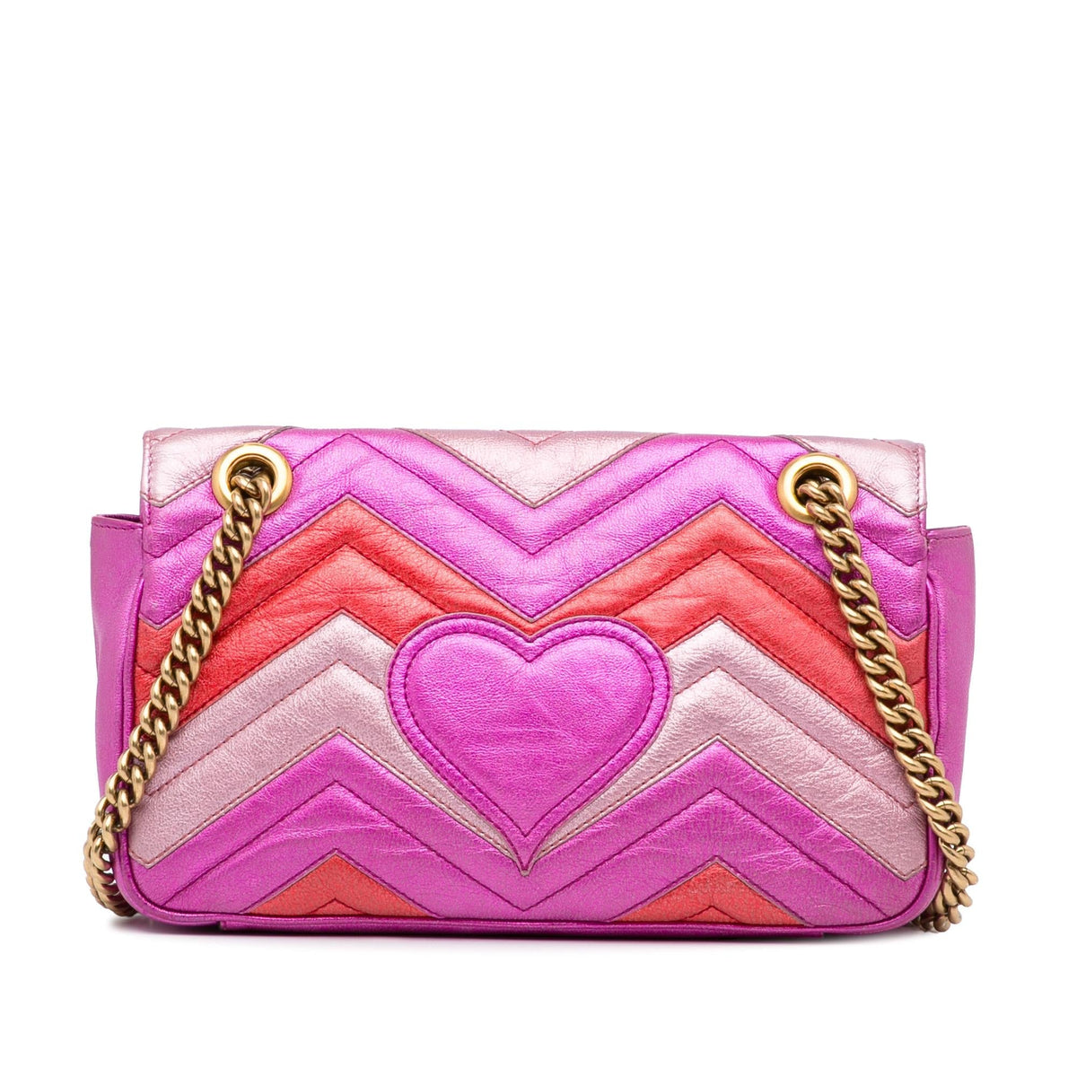 Gucci Small GG Marmont Matelasse Crossbody Bag (SHG-W03o10)
