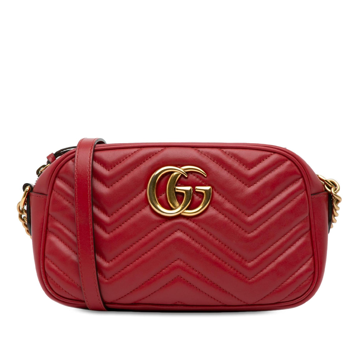 Gucci Small GG Marmont Matelasse Crossbody Bag (SHG-qdj2wc)
