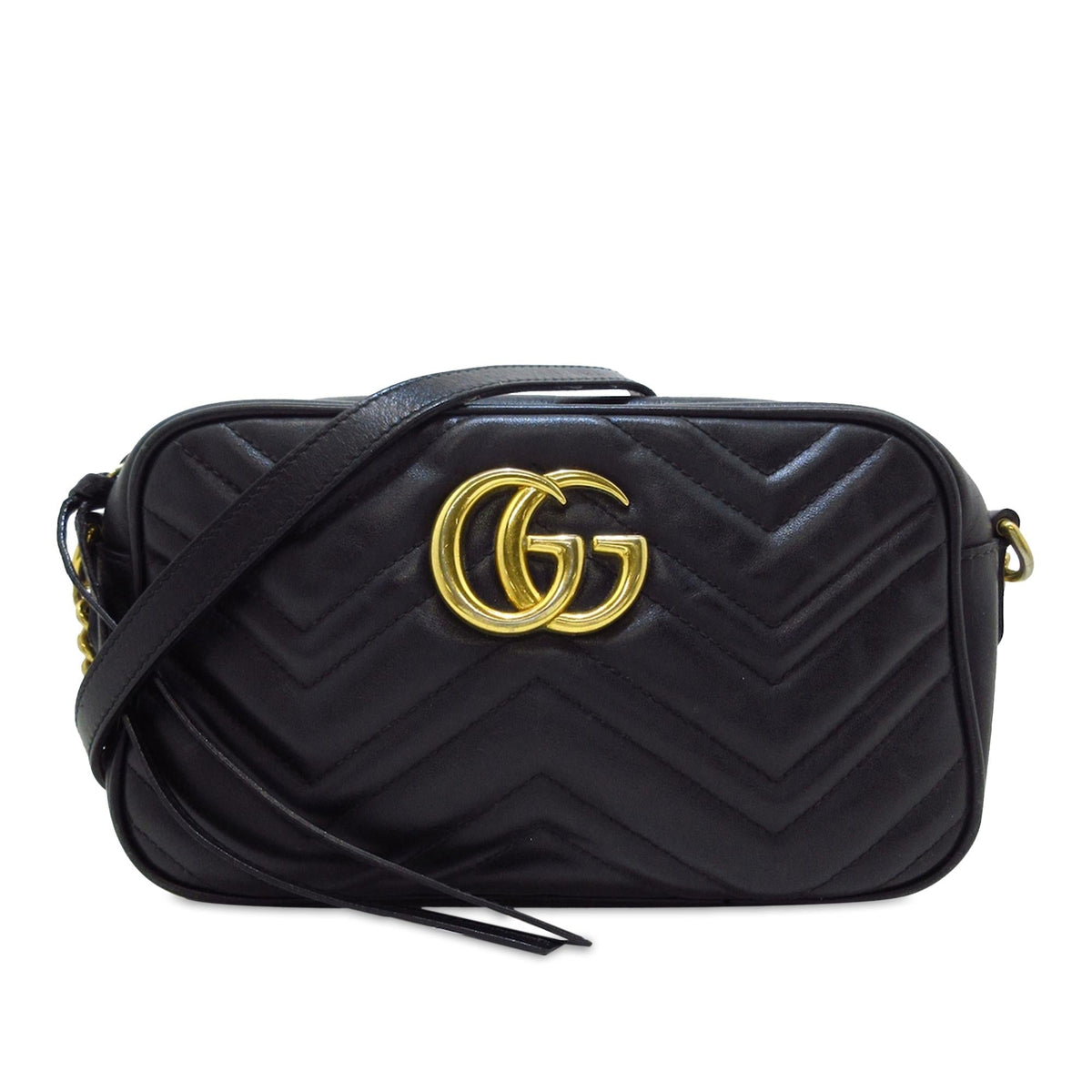 Gucci Small GG Marmont Matelasse Crossbody (SHG-r0tGKV)