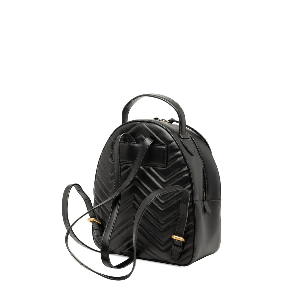 Gucci Small GG Marmont Matelasse Leather Animalier Backpack