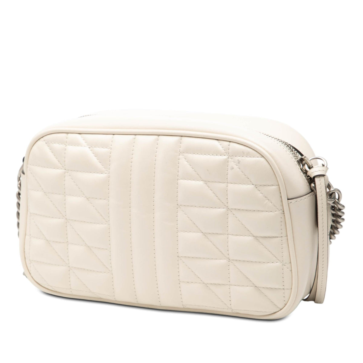 Gucci Small GG Marmont Matelasse Leather Aria Crossbody