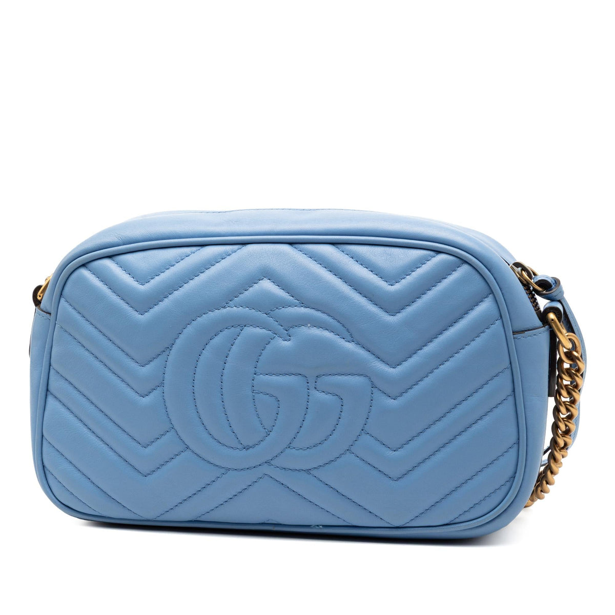 Gucci Small GG Marmont Matelasse Leather Crossbody