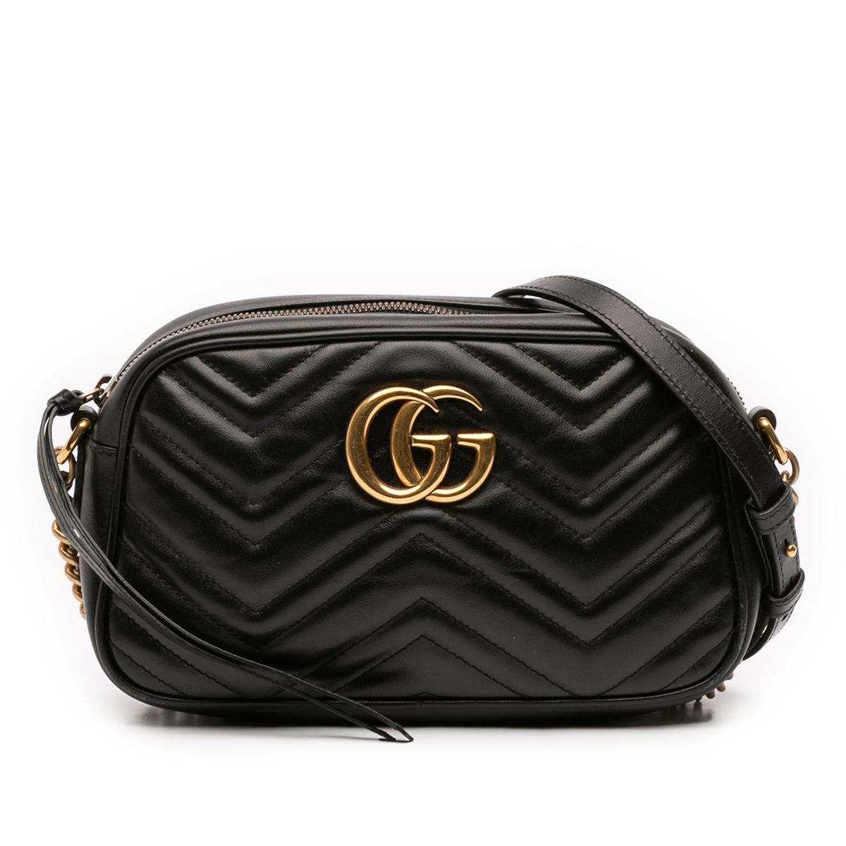 Gucci Small GG Marmont Matelasse Leather Crossbody