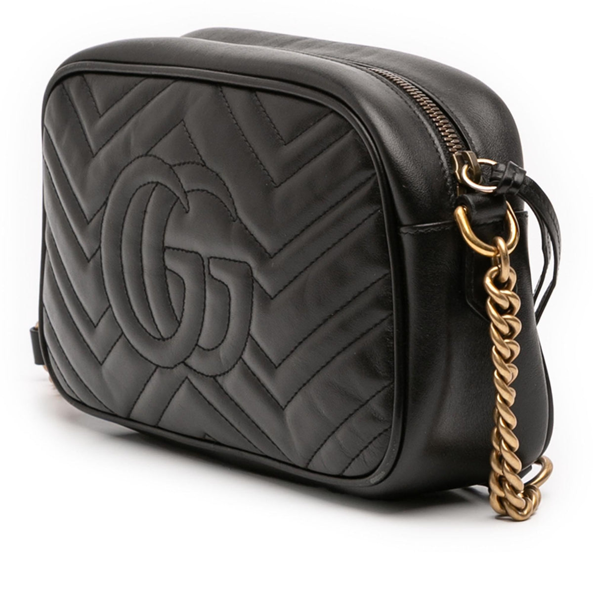 Gucci Small GG Marmont Matelasse Leather Crossbody