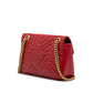 Gucci Small GG Marmont Matelasse Leather Flap Crossbody