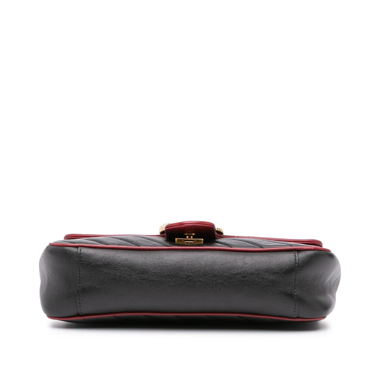 Gucci Small GG Marmont Matelasse  Leather Torchon Flap Crossbody