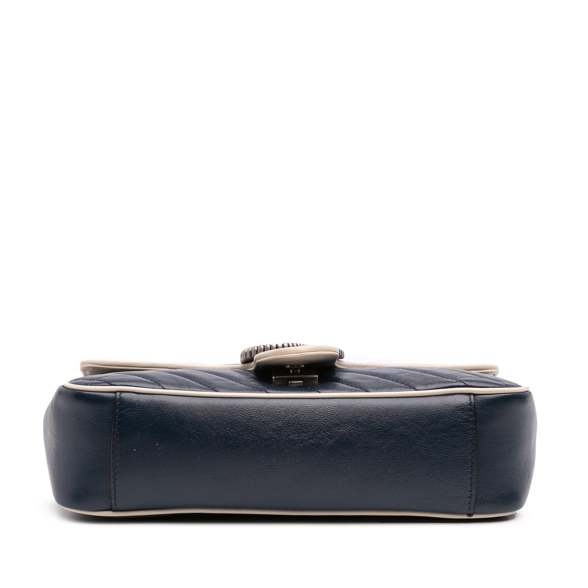 Gucci Small GG Marmont Matelasse Leather Torchon Flap Crossbody