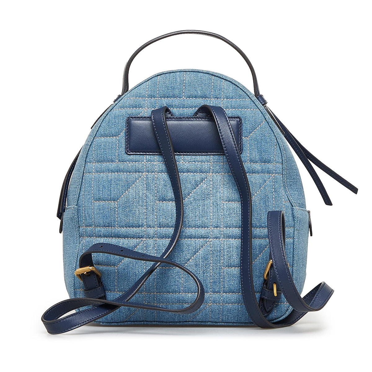 Gucci Small GG Marmont Pearl Denim Backpack (SHG-jyG2zX)