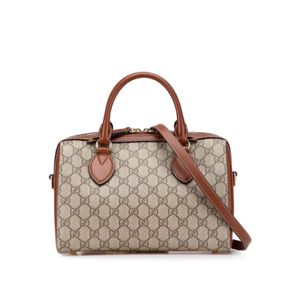 Gucci Small GG Supreme Boston Bag