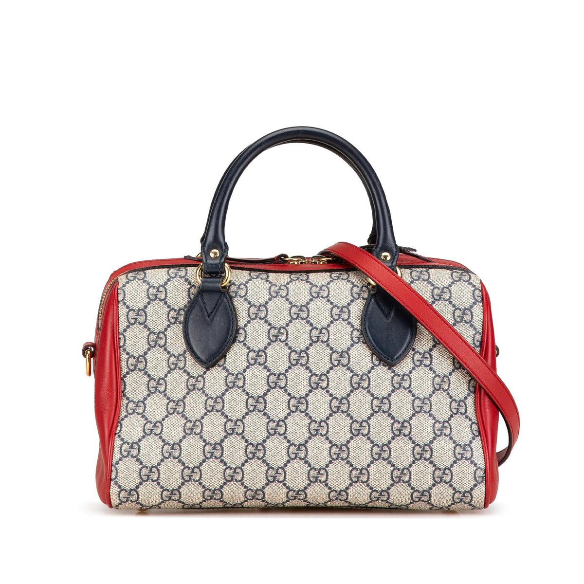 Gucci Small GG Supreme Boston Satchel