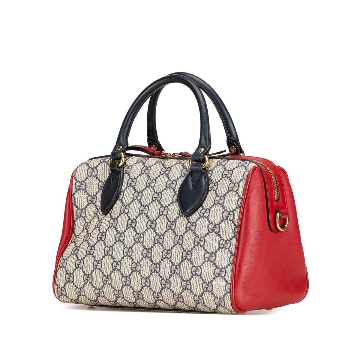 Gucci Small GG Supreme Boston Satchel
