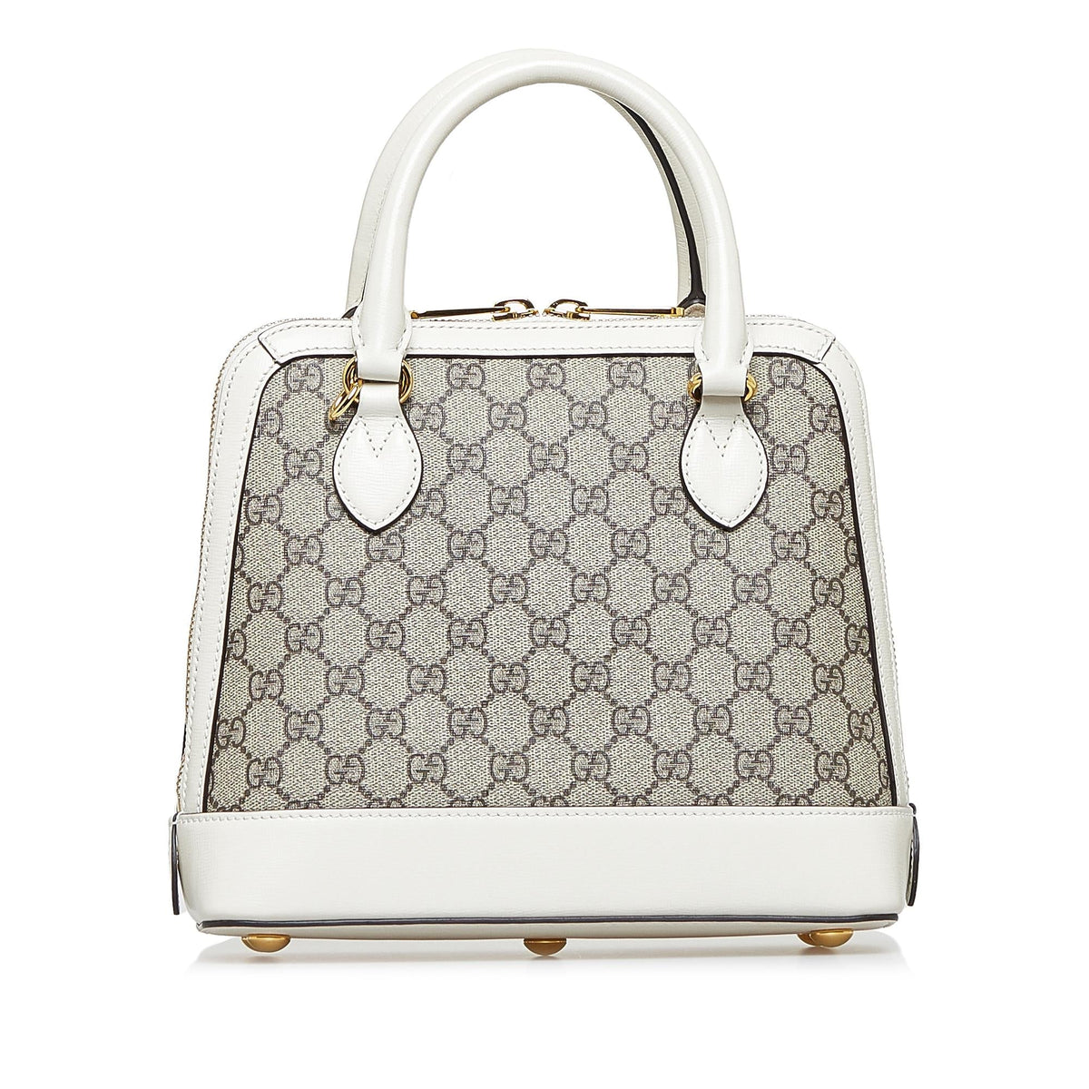 Gucci Small GG Supreme Horsebit 1955 Satchel
