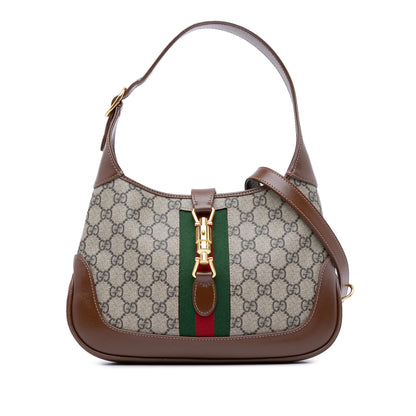 Gucci Small GG Supreme Jackie 1961 Crossbody (SHG-uz0h4h)