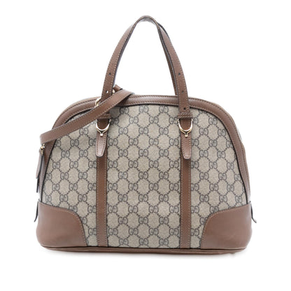 Gucci Small GG Supreme Nice Dome Satchel