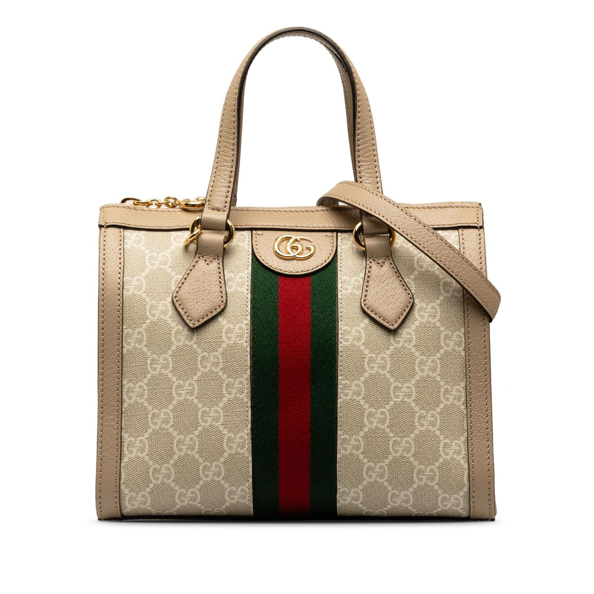Gucci Small GG Supreme Ophidia Satchel (SHG-gSeSoW)