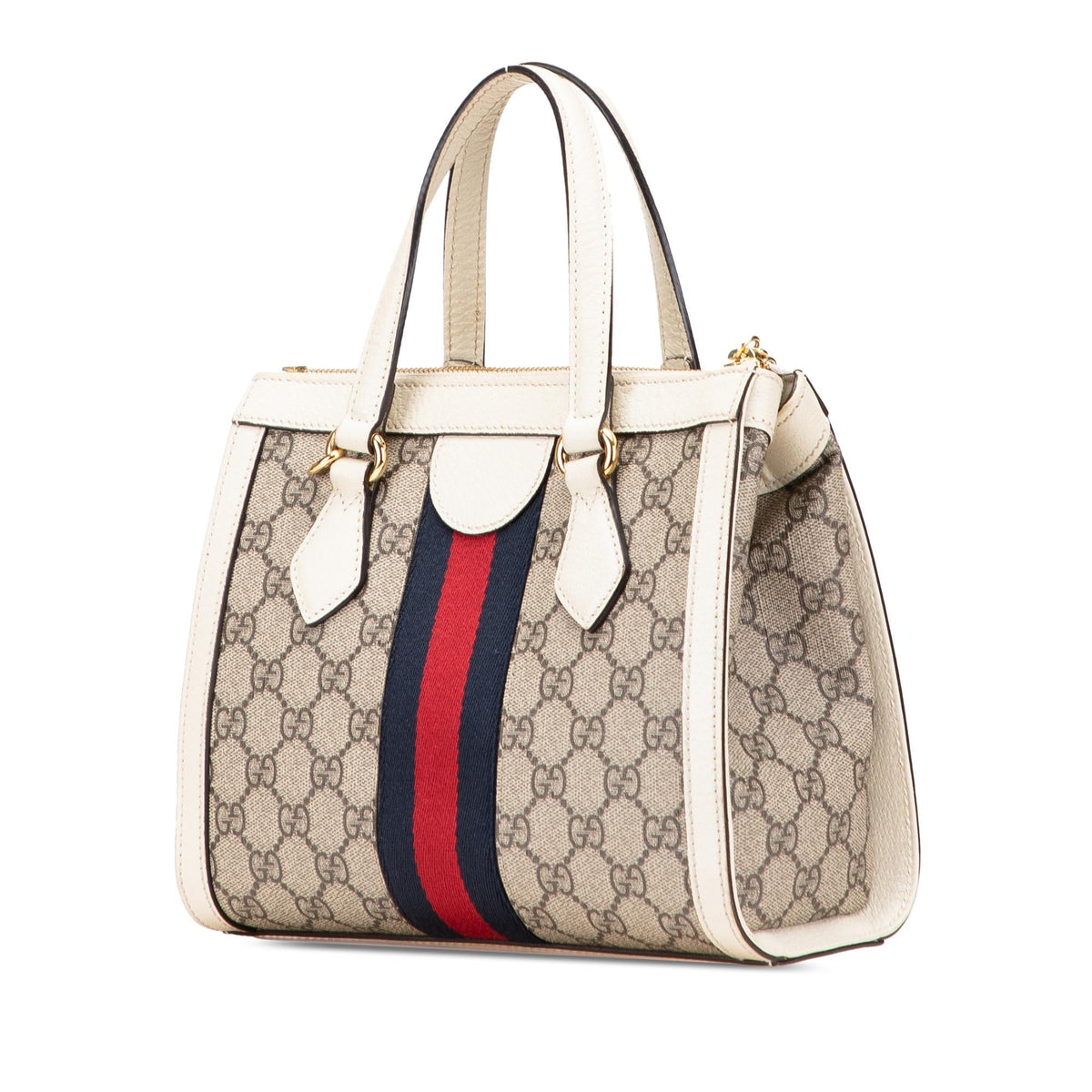 Gucci Small GG Supreme Ophidia Satchel