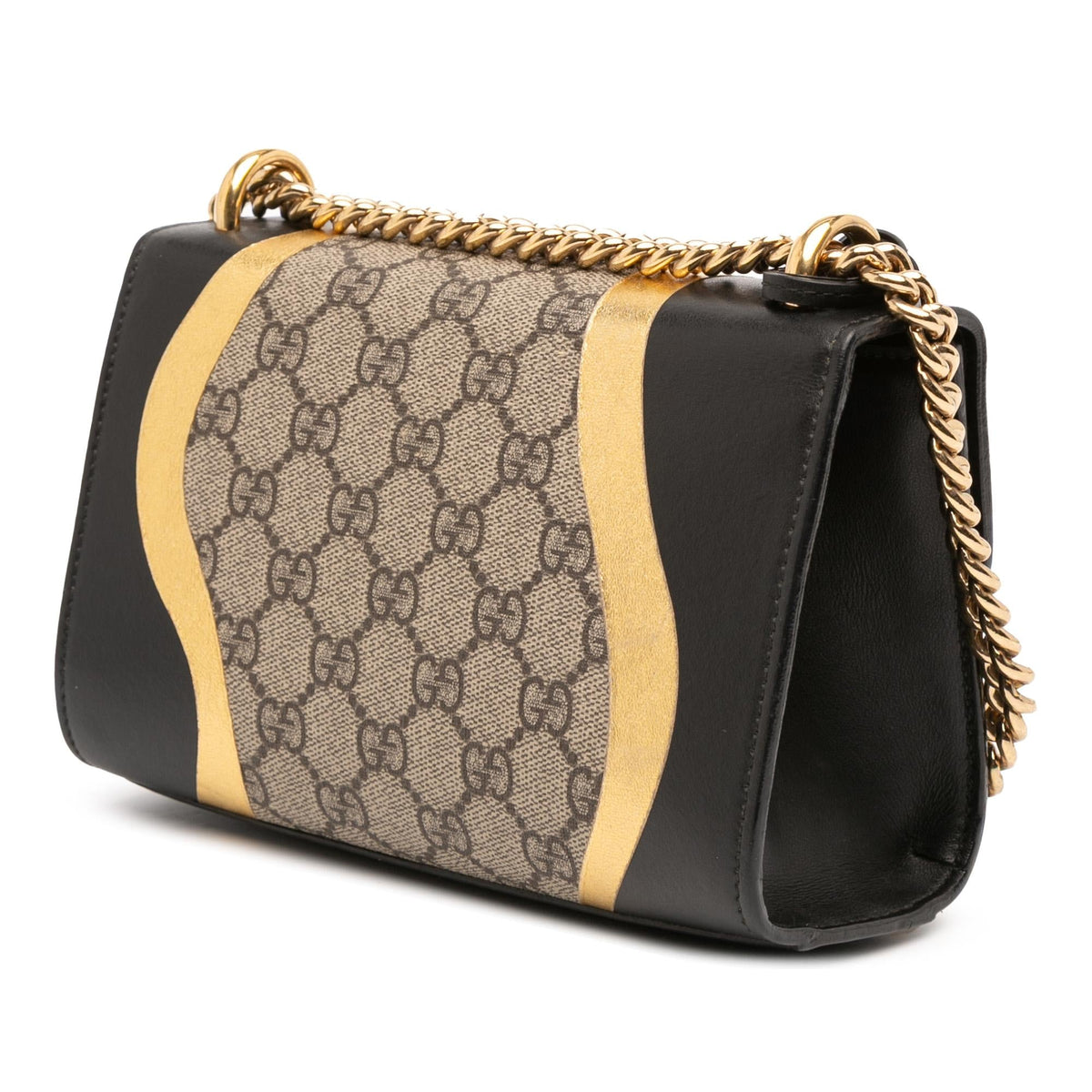 Gucci Small GG Supreme Osiride Padlock Crossbody