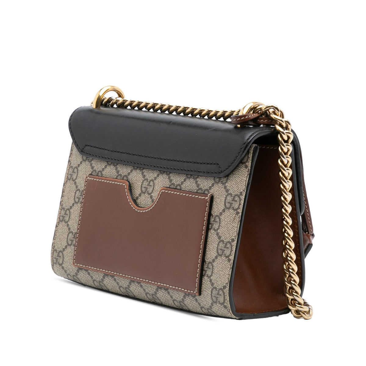 Gucci Small GG Supreme Padlock Crossbody