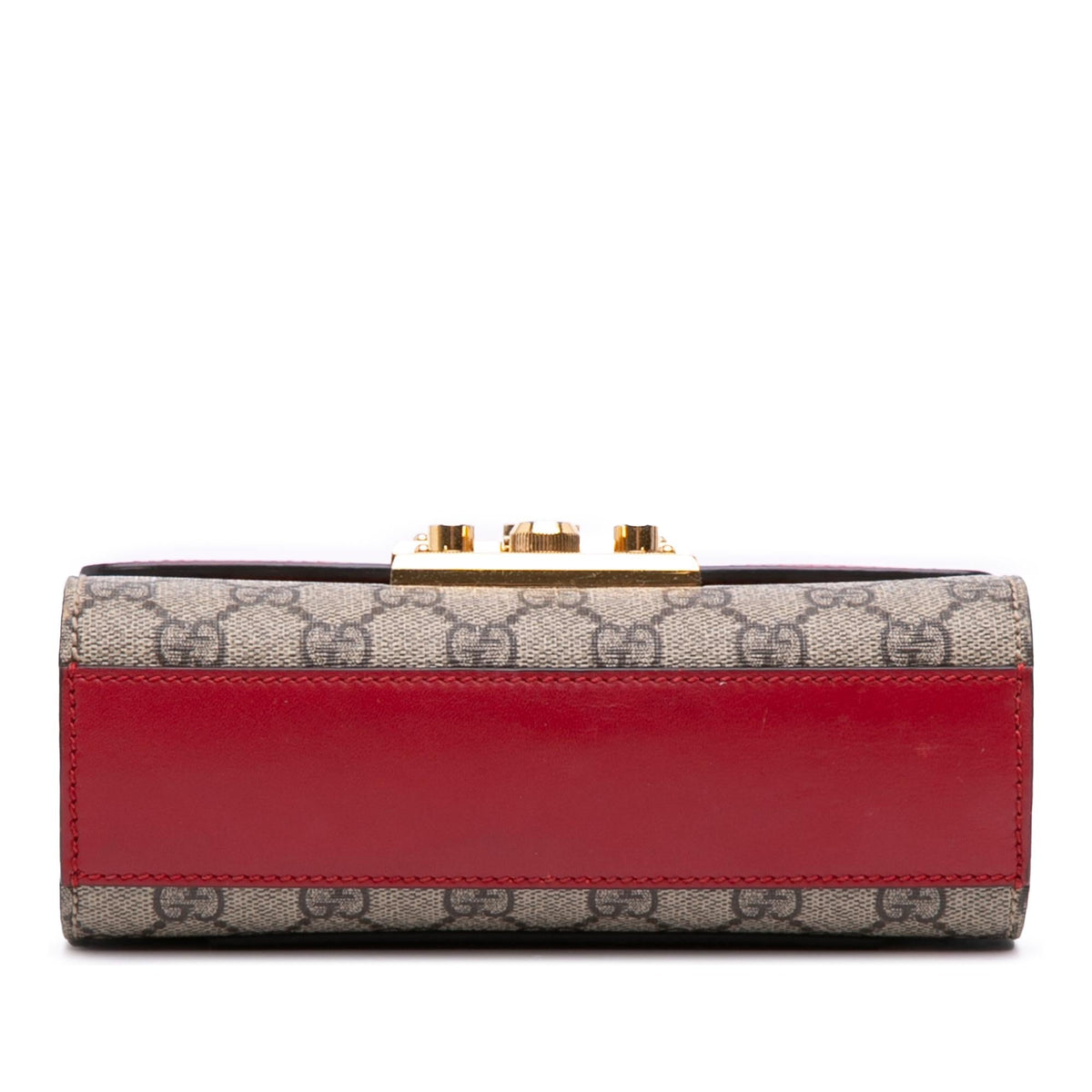 Gucci Small GG Supreme Padlock Crossbody