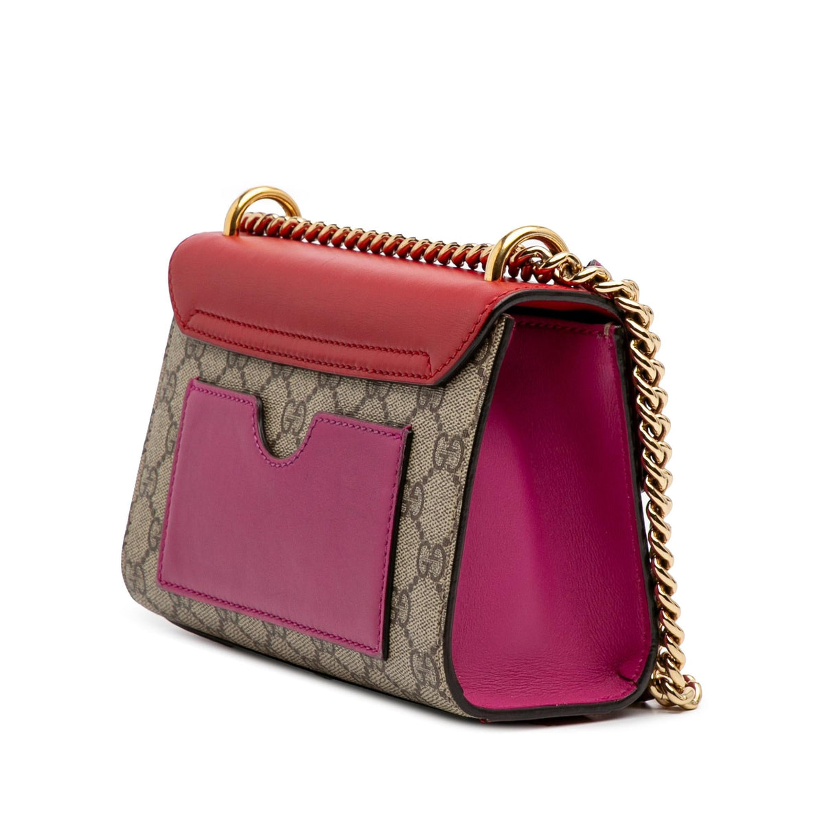 Gucci Small GG Supreme Padlock Crossbody