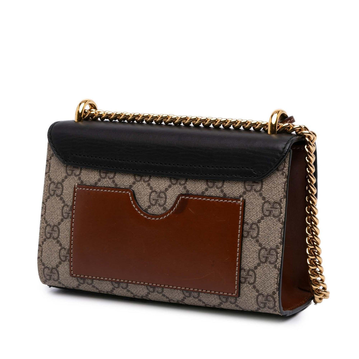 Gucci Small GG Supreme Padlock Crossbody