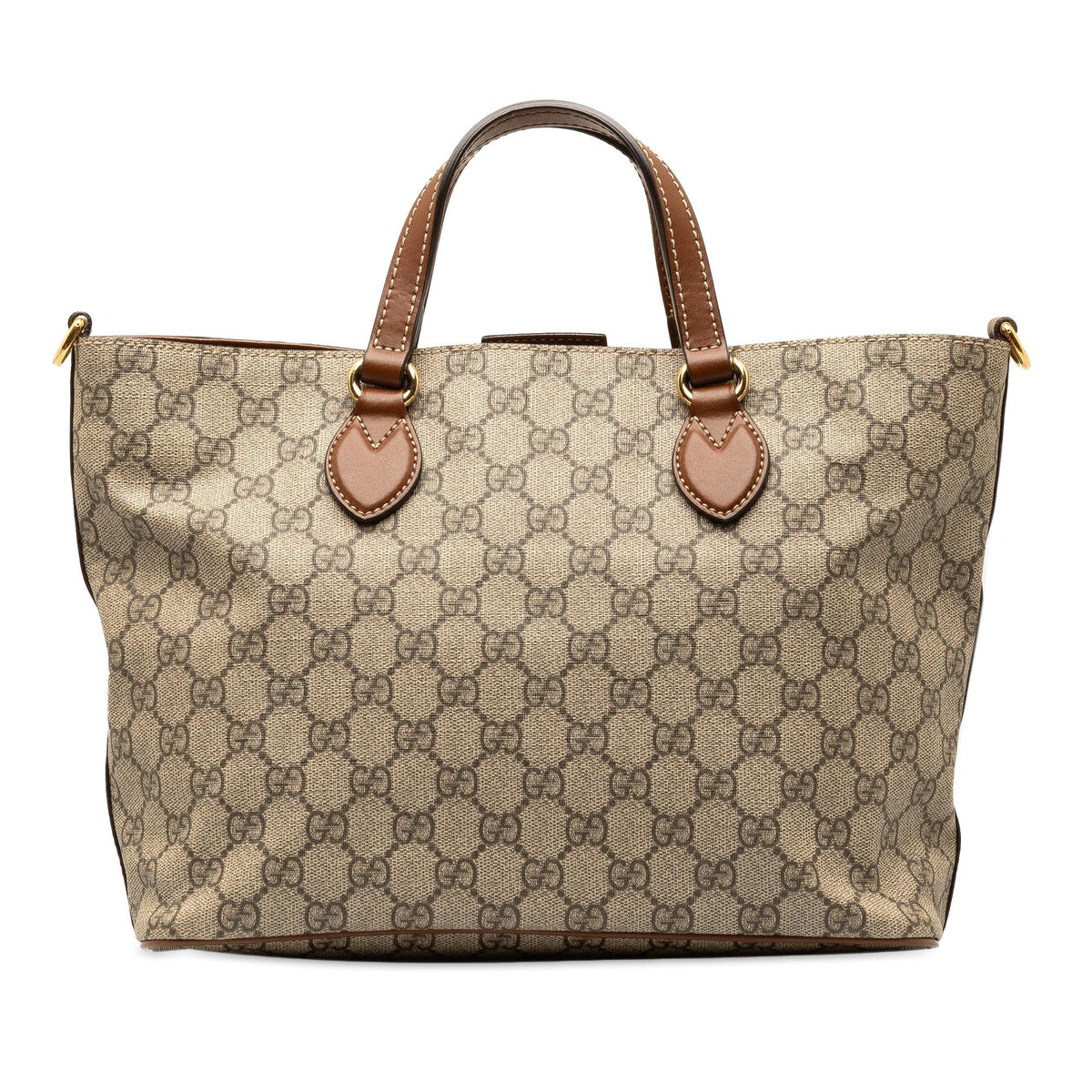 Gucci Small GG Supreme Satchel (SHG-yrNoBg)
