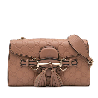 Gucci Small Guccissima Emily Crossbody