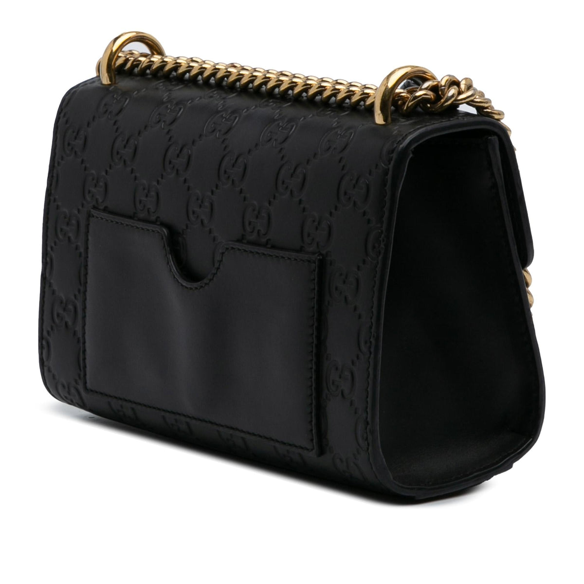 Gucci Small Guccissima Padlock Crossbody