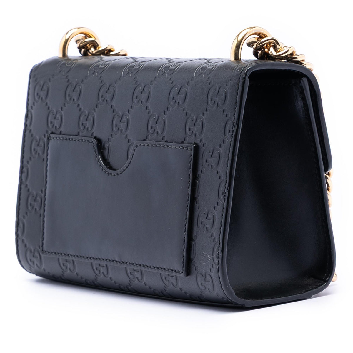 Gucci Small Guccissima Padlock Crossbody