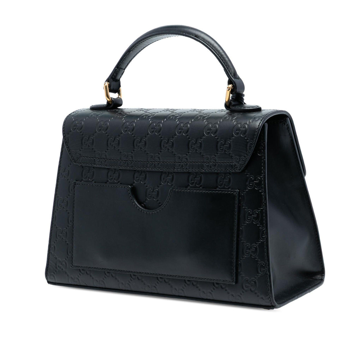 Gucci Small Guccissima Padlock Satchel