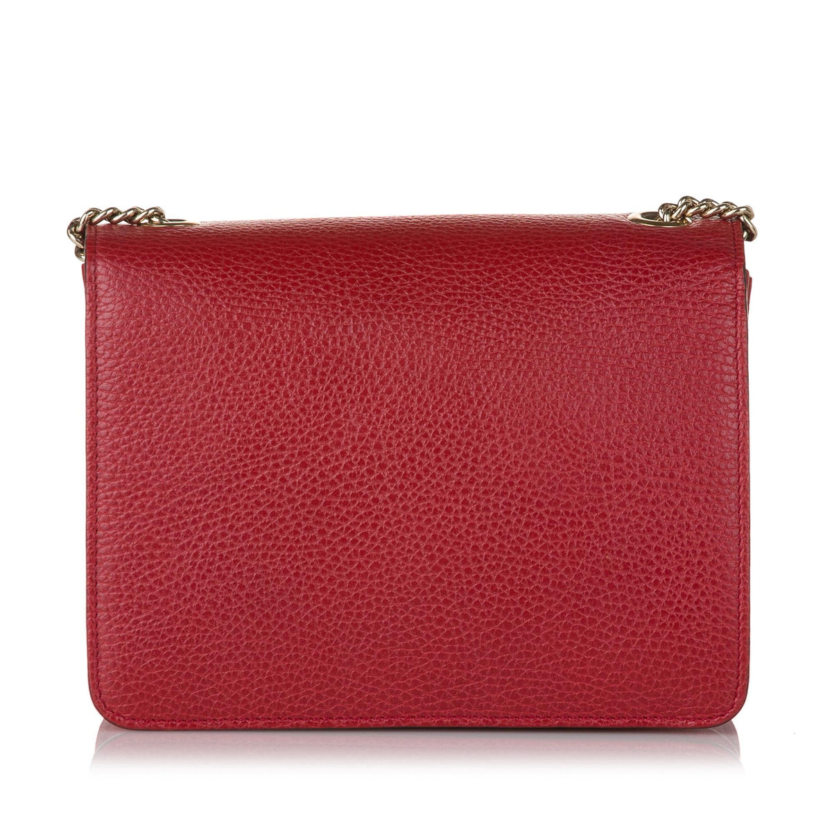 Gucci Small Interlocking G Leather Crossbody Bag (SHG-32603)